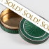 Vintage Tiffany Gilt Silver Enamel Pill Box
