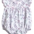 Lil' Butterflies Baby Romper: Printed with Delightful Butterflies Design