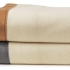 Sutton: 100% cashmere with a faux suede border