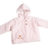 Honey Bear Quilted Jacket: Pink