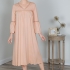 Piper: Peach pima cotton with lace details