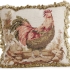 Homestead Facing Right: Needlepoint Pillow