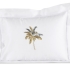Palmetto: Metallic Siver & Gold embroidery