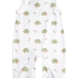 Hedgehog baby Overalls: Printed with Cute Green & Brown Hedgehogs