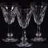 Baccarat hand-cut crystal cordial glasses