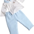 Little Owl Polo Top & Pants Set