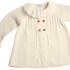 Leía Baby Sweater/Coat: Ivory