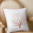 Coral Spray Decorative Pillow