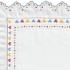 Baby Valentino Crib Bedding: Multicolored embroidery