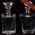 Vintage Baccarat Crystal Decanters with Faceted Stopper