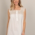 Angeline Nightgown: Ivory